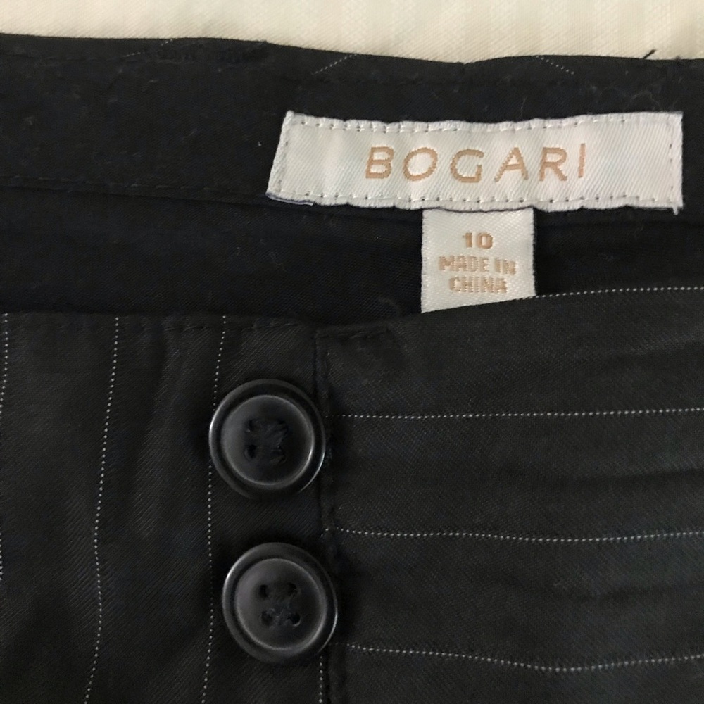 NWOT Beautiful Black and a white Stripe Pants